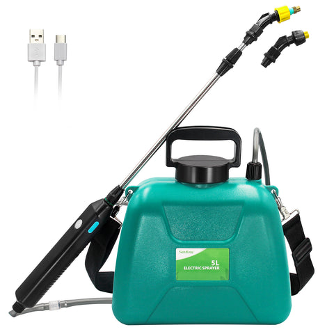 1.35 Gallon/5L Battery Powered Electric Sprayer