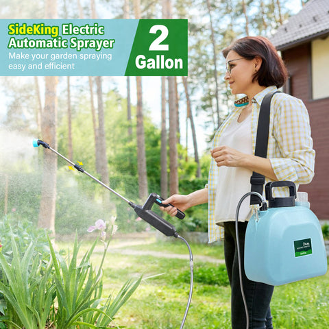 2 Gallon / 8L Battery Powered Garden Sprayer