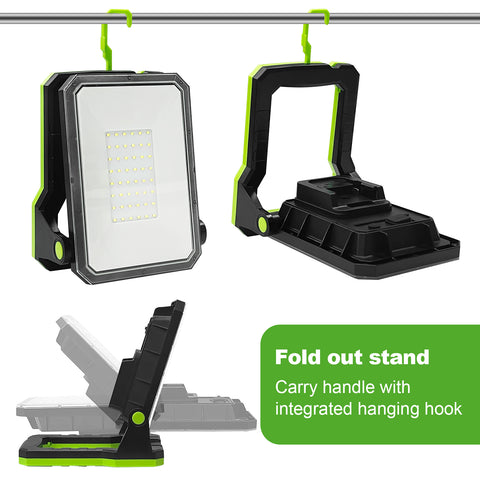 30W 3000LM Bracket Battery LED Work Light