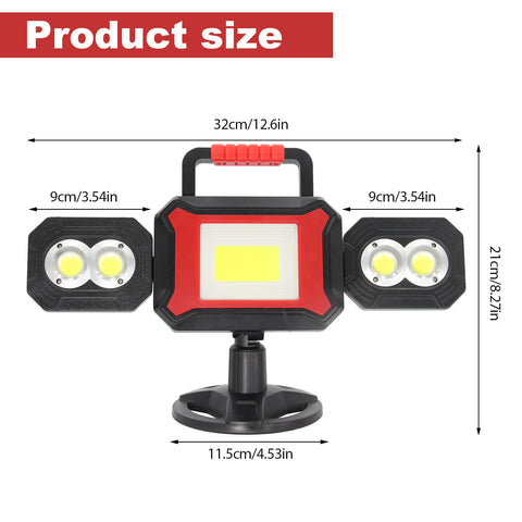 20W 2000LM Portable Battery LED Work Light