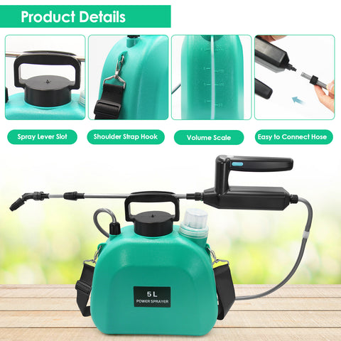 5L Battery Powered Electric Automatic Sprayer