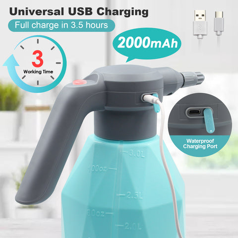 2L/3L Rechargeable Electric Sprayer Bottle